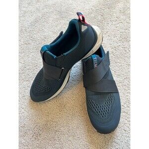 TIEM Slipstream Core Cycling Clip Shoes Women 9 Blue Bike Sneaker Casual